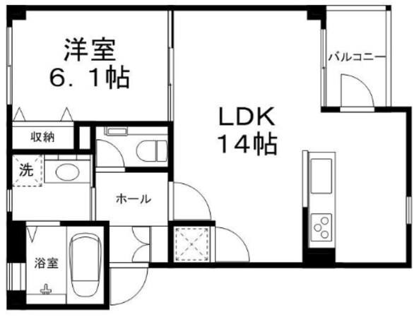 姫路駅 バス15分  琴ヶ丘下車：停歩6分 3階の物件間取画像